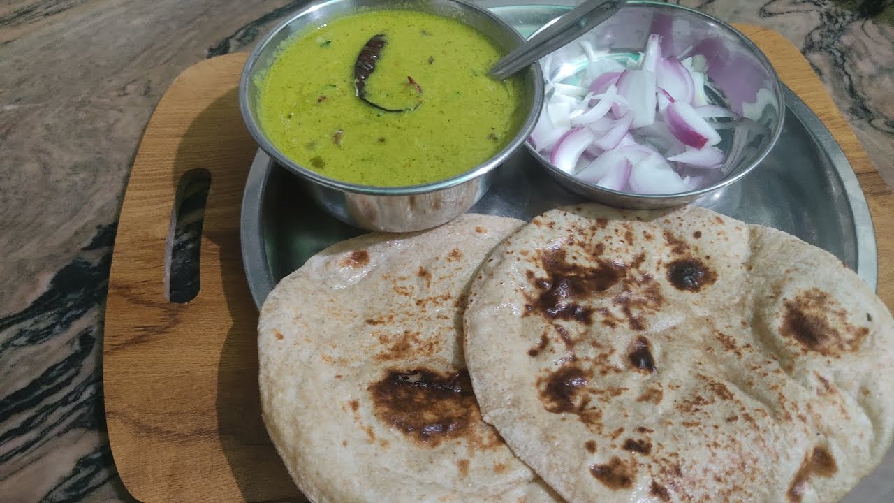 मटर की कढी रोटी के साथ  इस तरह से बनाइए गारंटी है बार बार बनाओगे unique recipe 