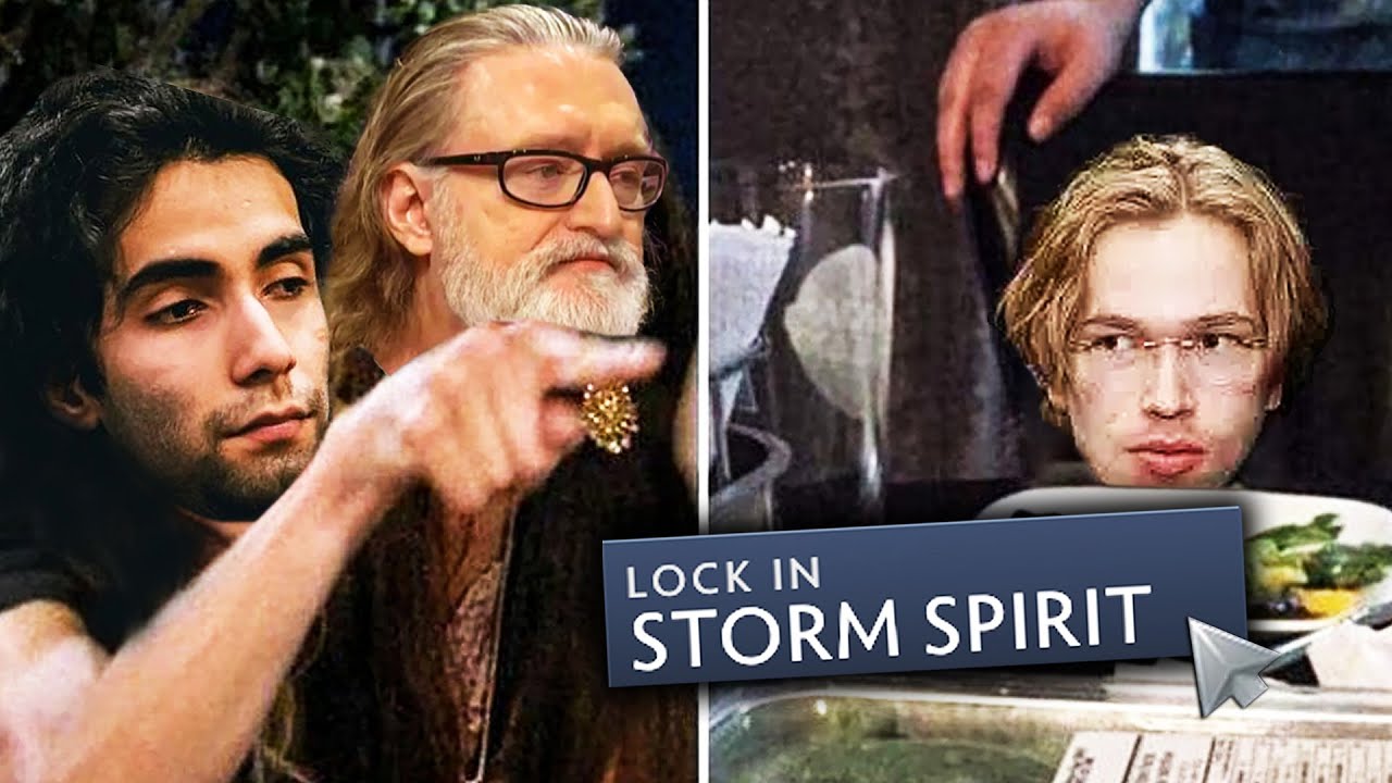 When Topson picks STORM SPIRIT on a game with Sumail...