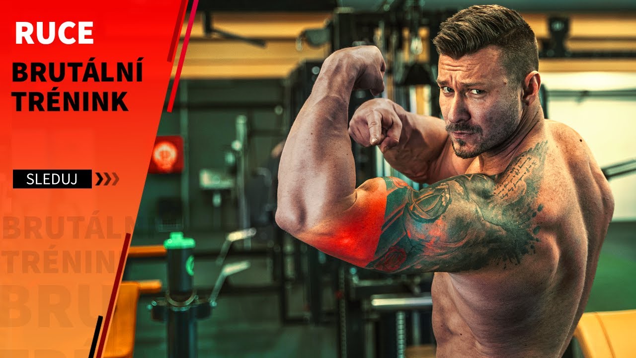 Trénink na ruce v supersériích! | BICEPS A TRICEPS