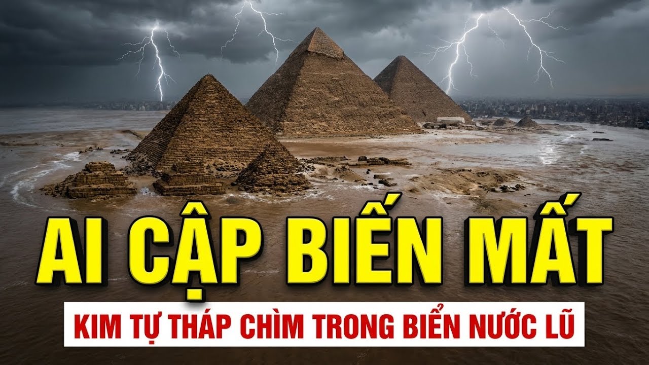 Ngày Tận Thế Của Các Pharaoh: Tượng Nhân Sư Vỡ Vụn Giữa Dòng Lũ