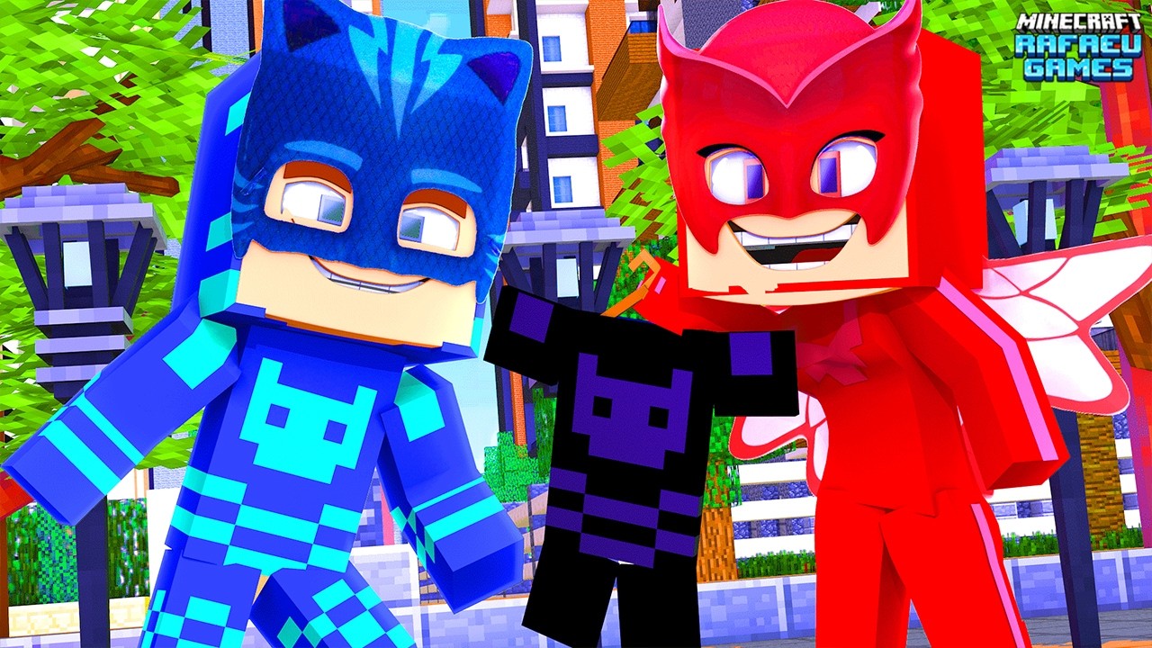 CORUJITA fez o Menino GATO ficar MALVADO no Minecraft