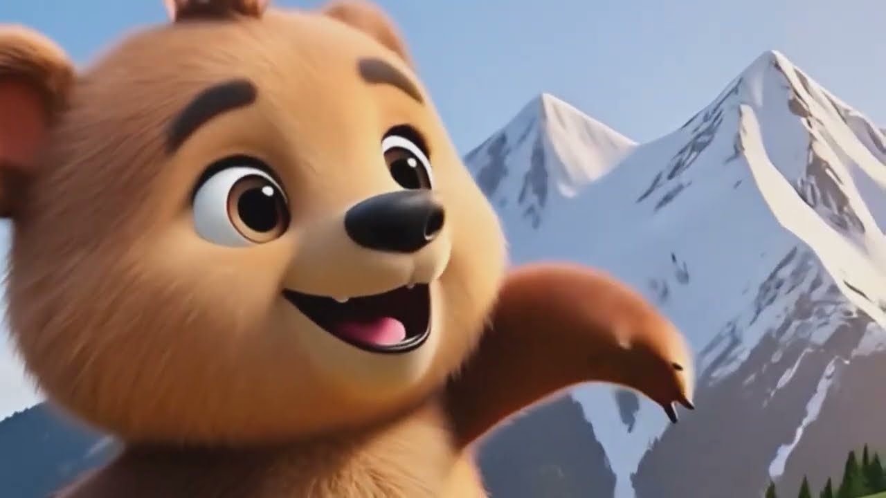 Medo iz planina 🧸 | Medo i prijatelji | Dječja pjesmica