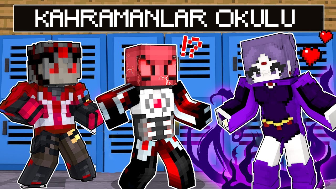 SÜPER KAHRAMANLAR YENİ SÜPER KIZ ARKADAŞIM! 🦸‍♂️- Minecraft