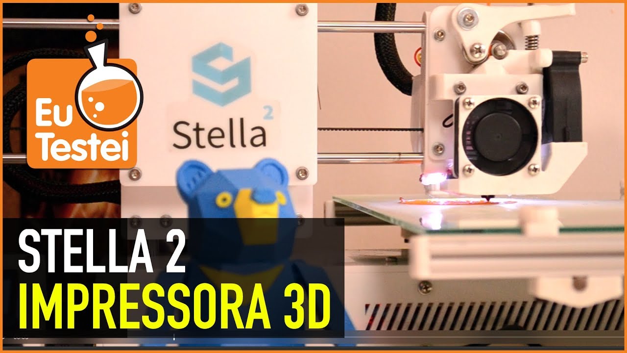 Stella 2, a segunda versão da impressora 3D brasileira. Vale a pena? - EuTestei
