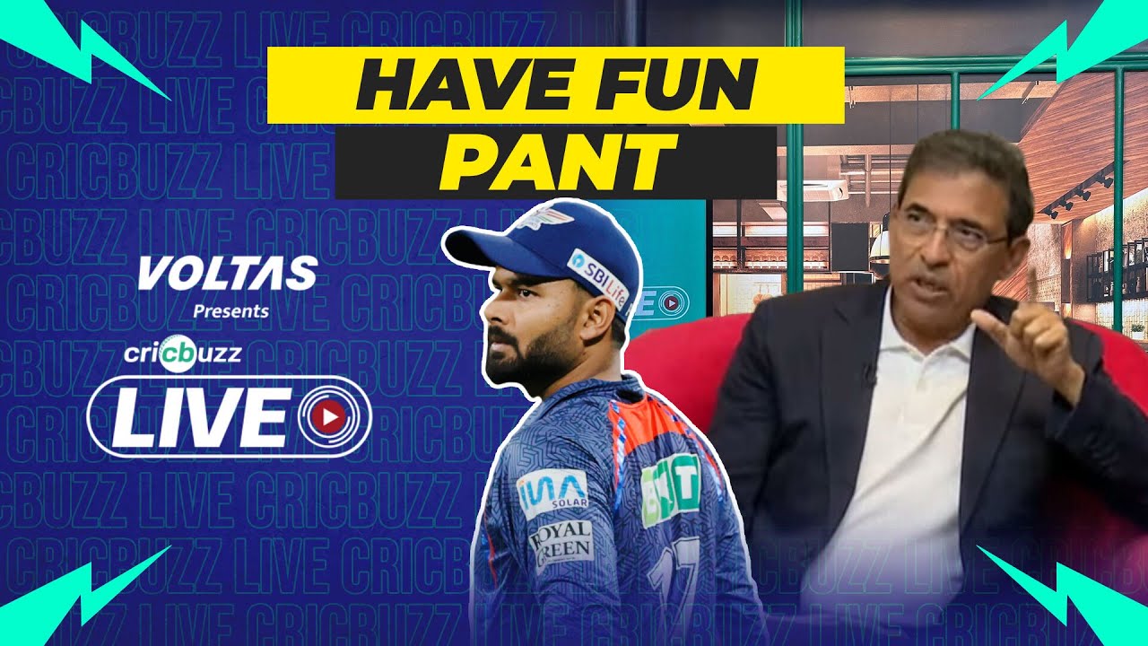 LSG job cannot let fun go out of Rishabh Pant’s game: Harsha Bhogle