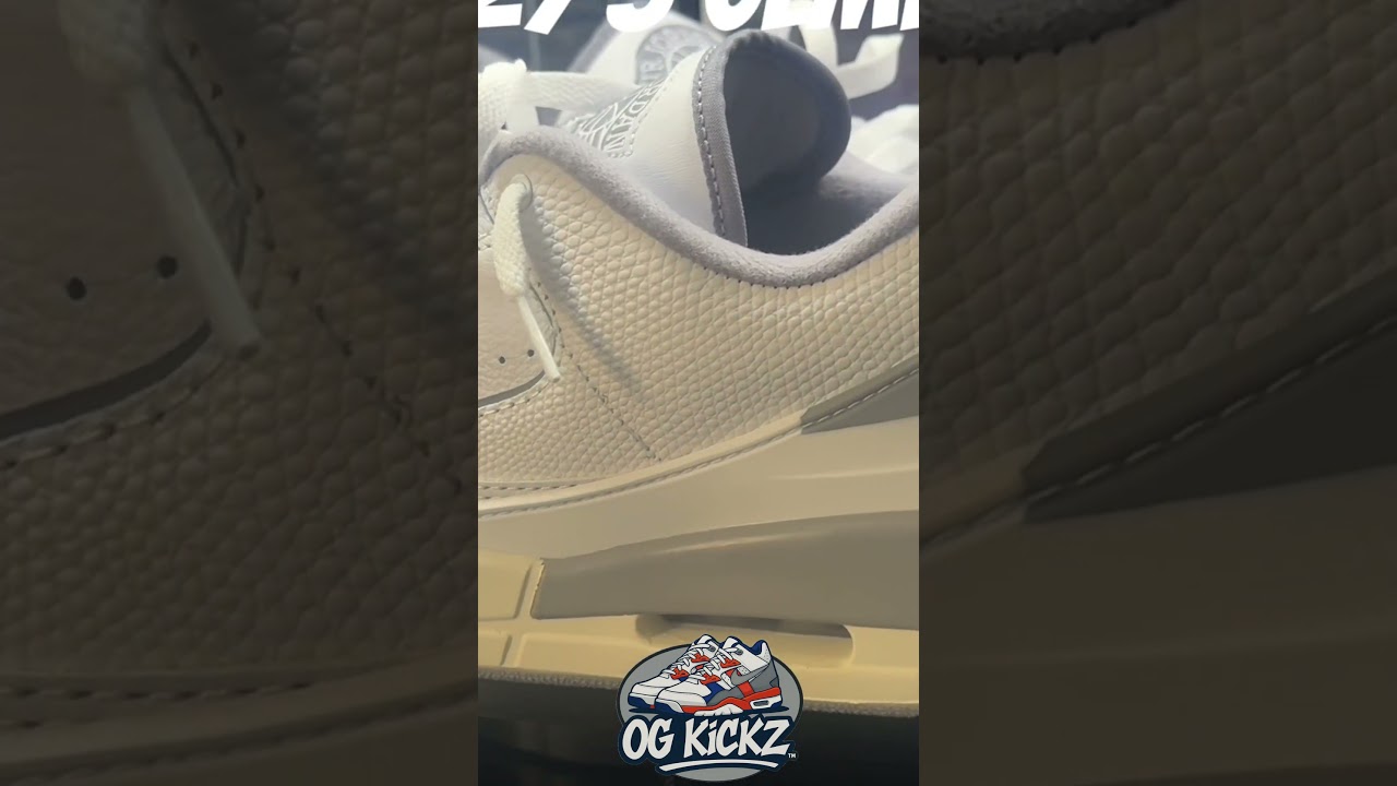 Air Jordan 2/3 grey short Review #sneakers #nike #jordan