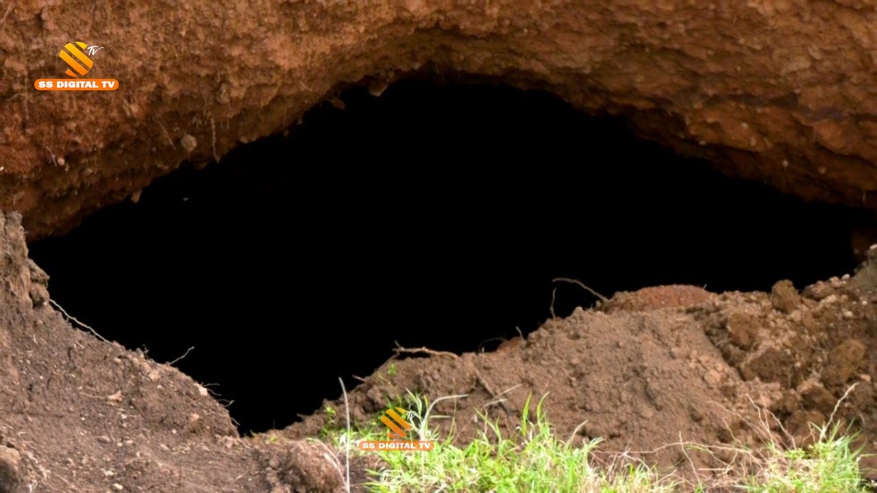 Breaking-Sinkholes appears at Ndogo Primary School after heavy rains in Nakuru