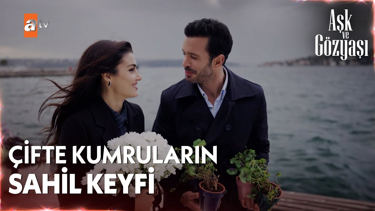 Selim ve Meyra'nın romantik sahil günü 🥰- Aşk ve Gözyaşı 4. Bölüm