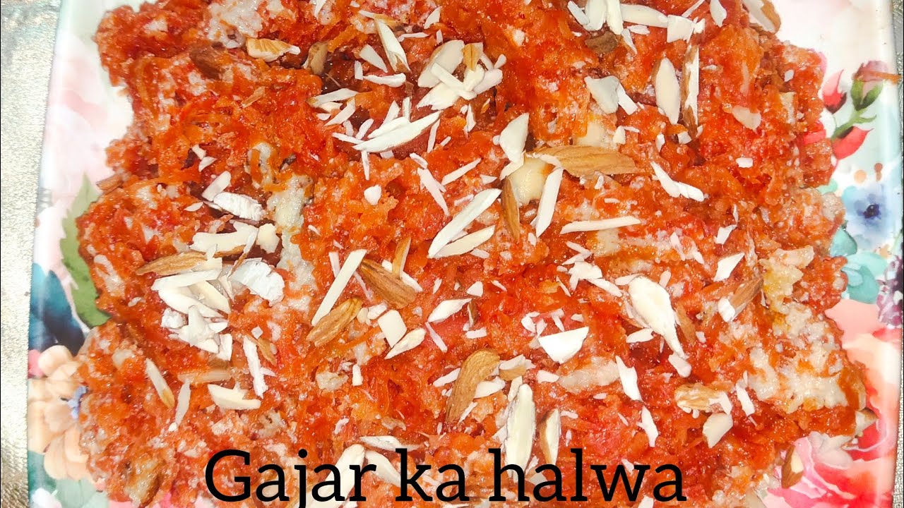 Gajar ka halwa recipe 