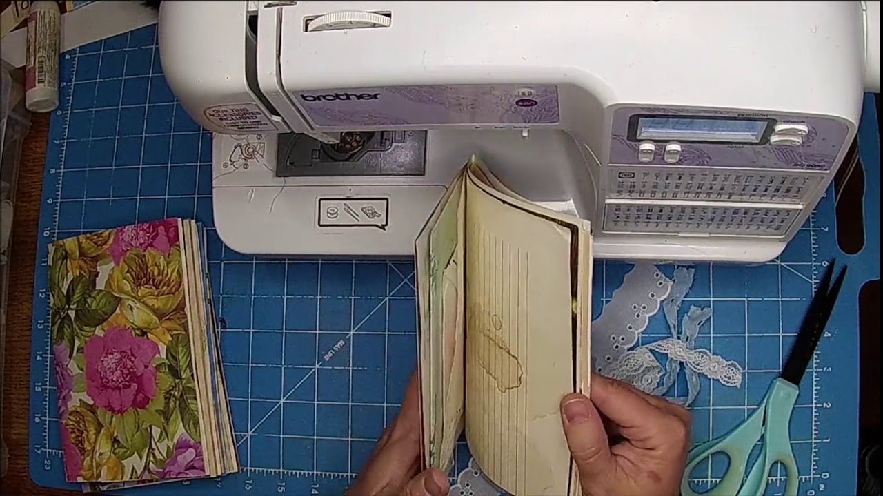 Junk Journal Basics Machine Sewing