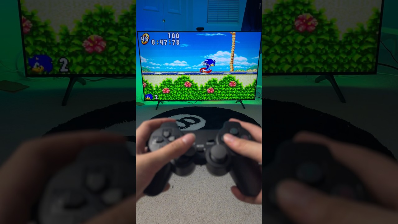 Every 90s kid&rsquo;s dream 🙈 #90skid #90sgames #retrogaming #supermario #sonic #sonicthehedgehog