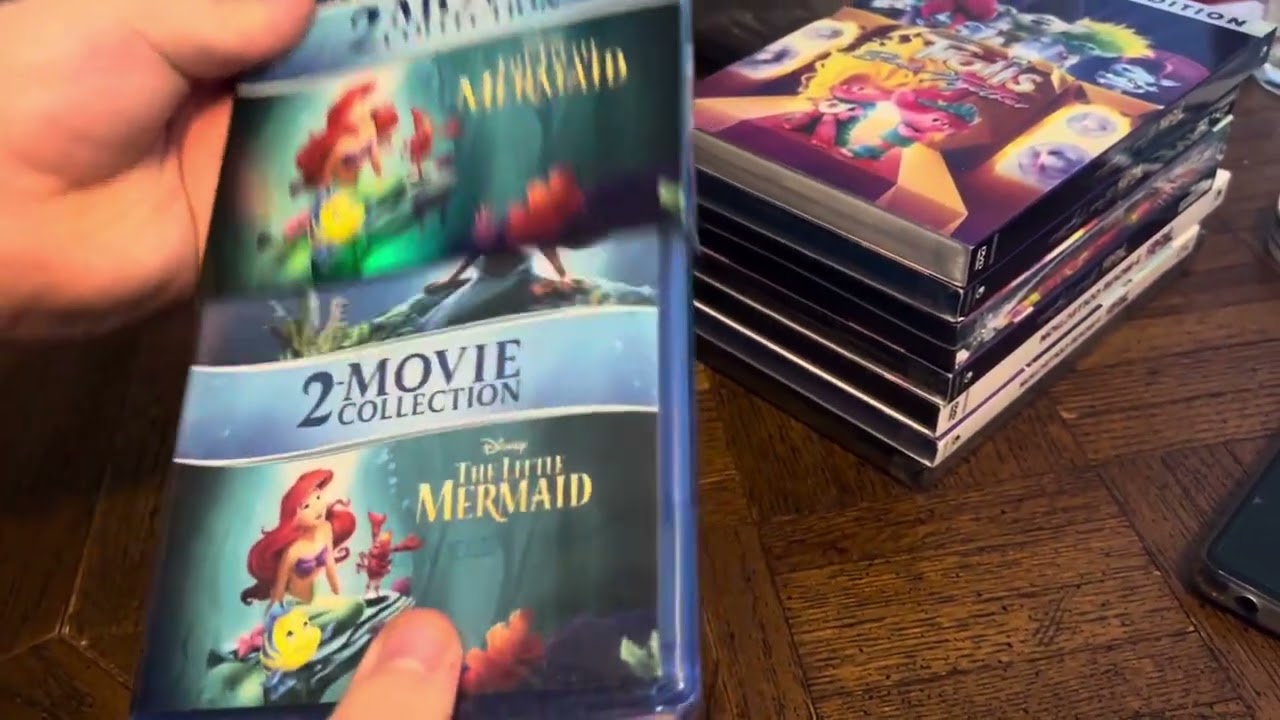 The Little Mermaid: 2-Movie Collection Blu-ray Unboxing