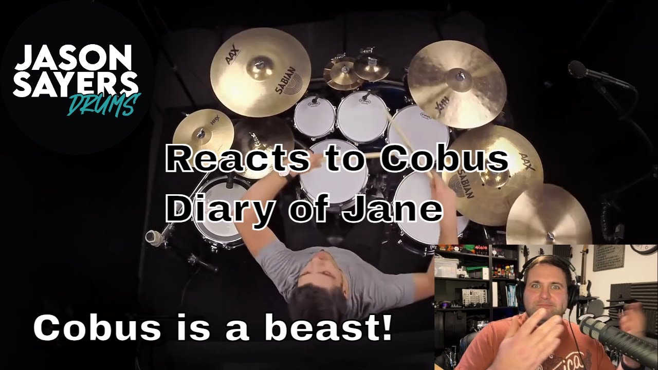 Drummer reacts to Cobus - Breaking Benjamin - The Diary Of Jane