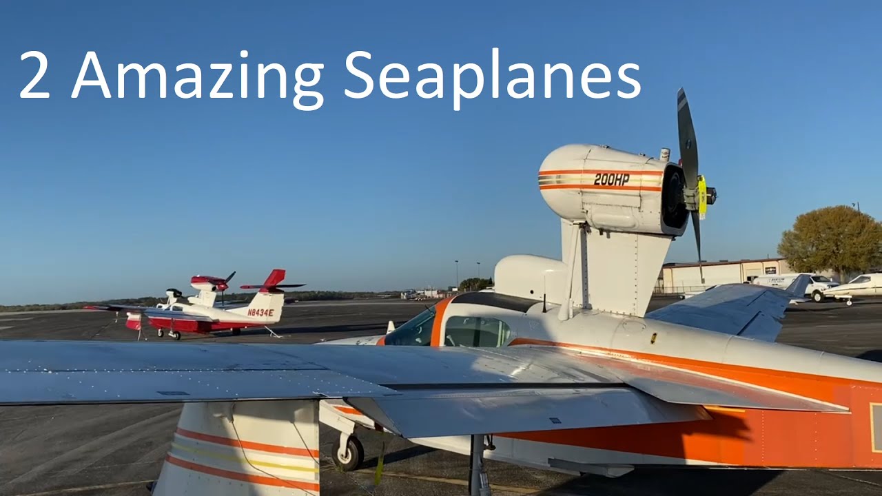Lake Buccaneer and Lake Renegade Amphibian Seaplane Walkaround