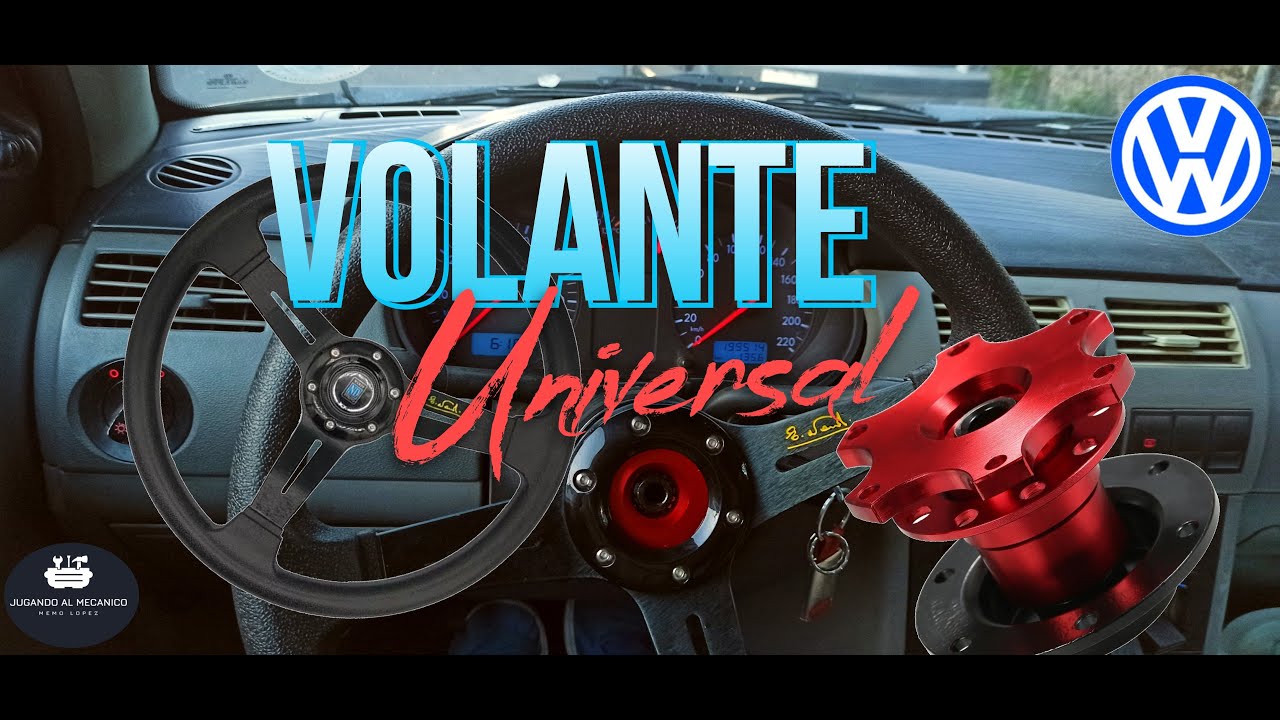 Volante de pointer, adaptador, quick Reléase, Vw Pointer , Gol.