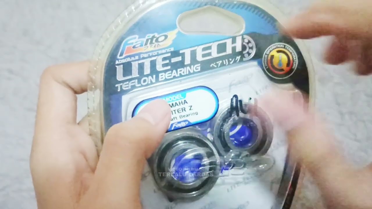 unboxing bearing klaher noken as faito vega r crypton jupiter z lite tech