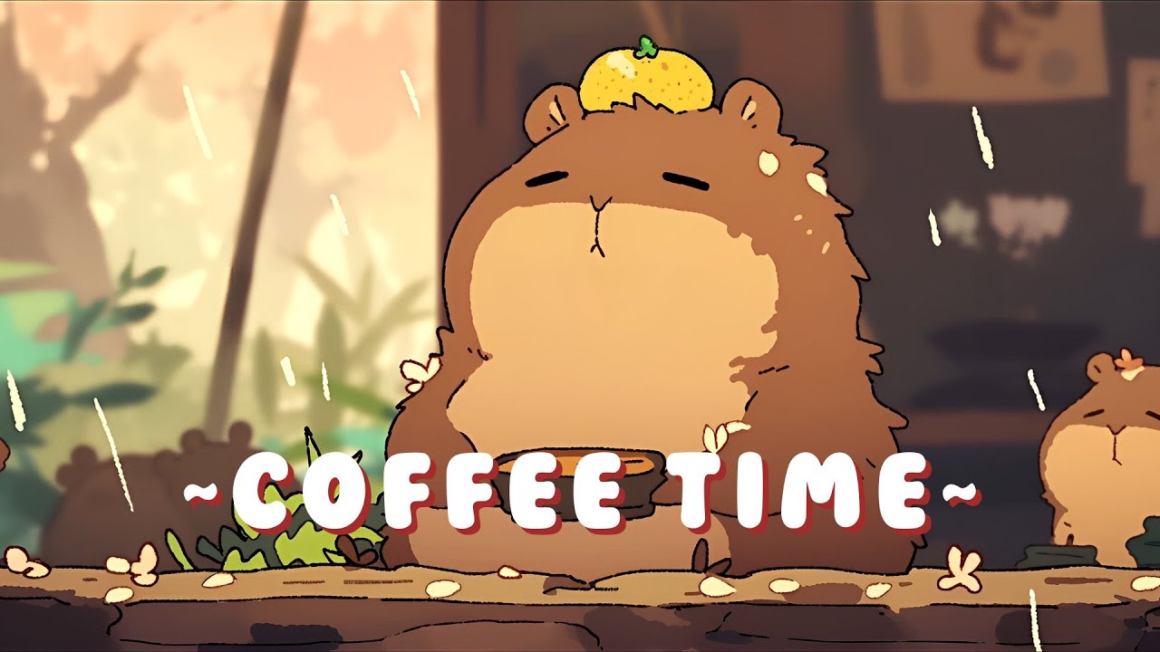Capybara Music Corner - Peaceful Lofi Hip Hop Beats ~ Soothing Ambiance ~ 🎵 💫
