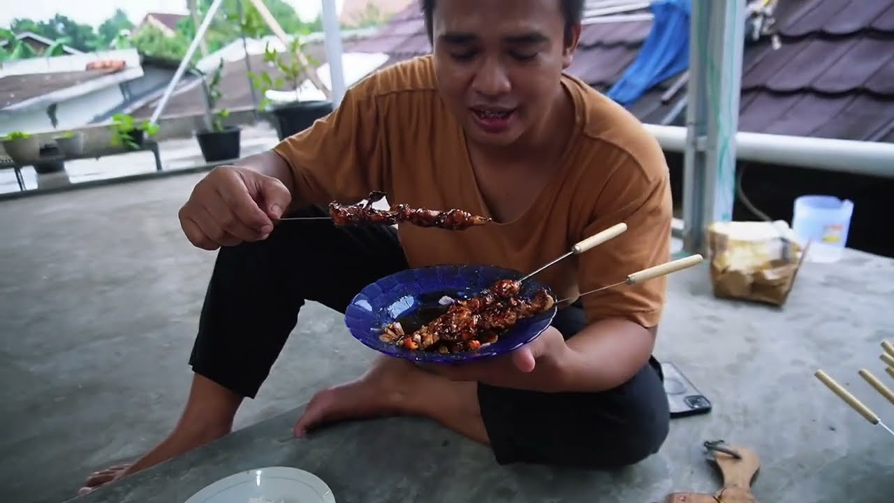 Sate ayam sederhana #sateayam #bakarayam #pawonmasaris #masakansederhana 