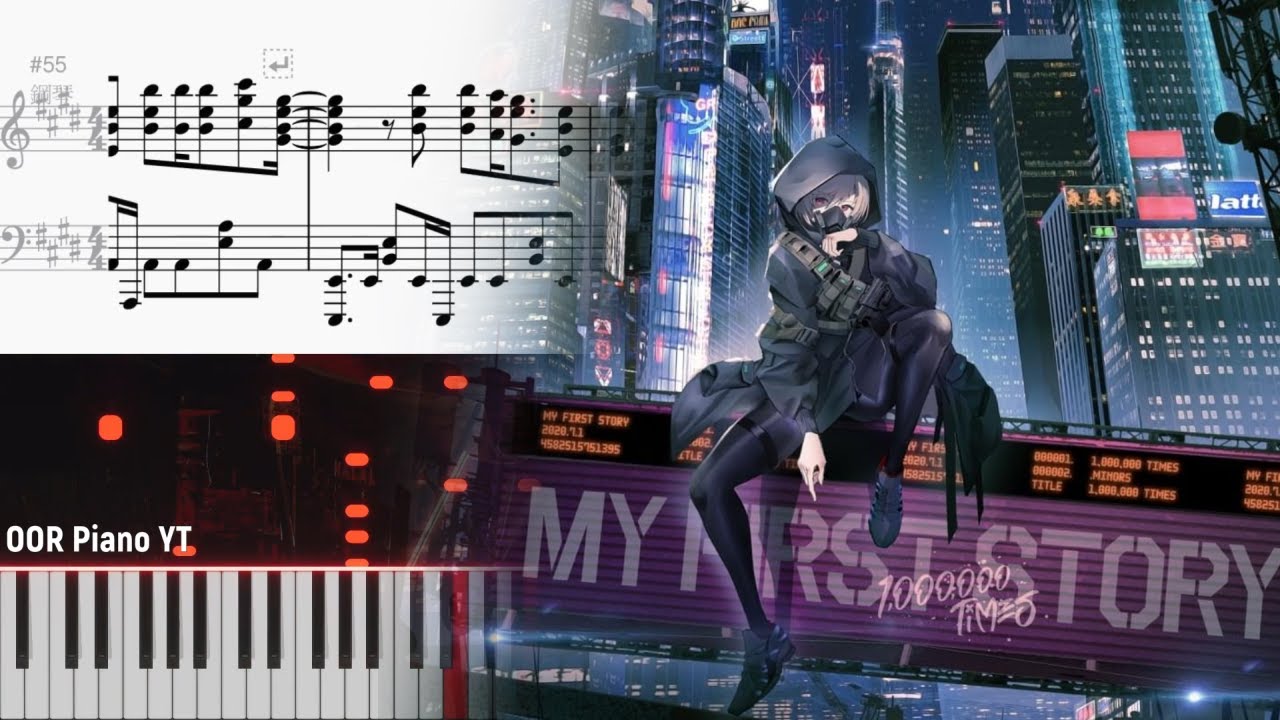 『楽譜』MY FIRST STORY - MINORS - ピアノ Piano Cover By OOR Piano