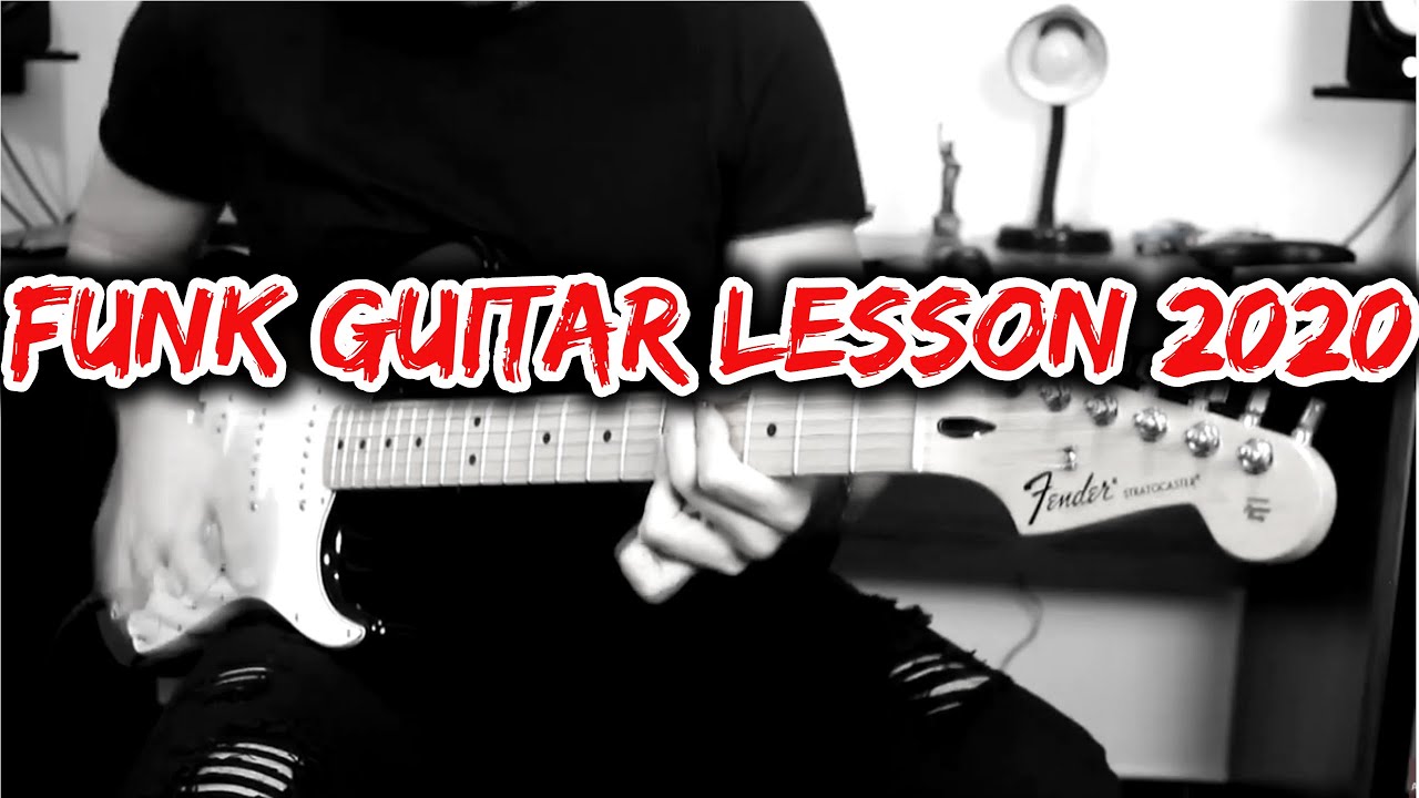 Júnior Souza | Aula Guitarra Funk/ Funk Guitar Lesson 2020