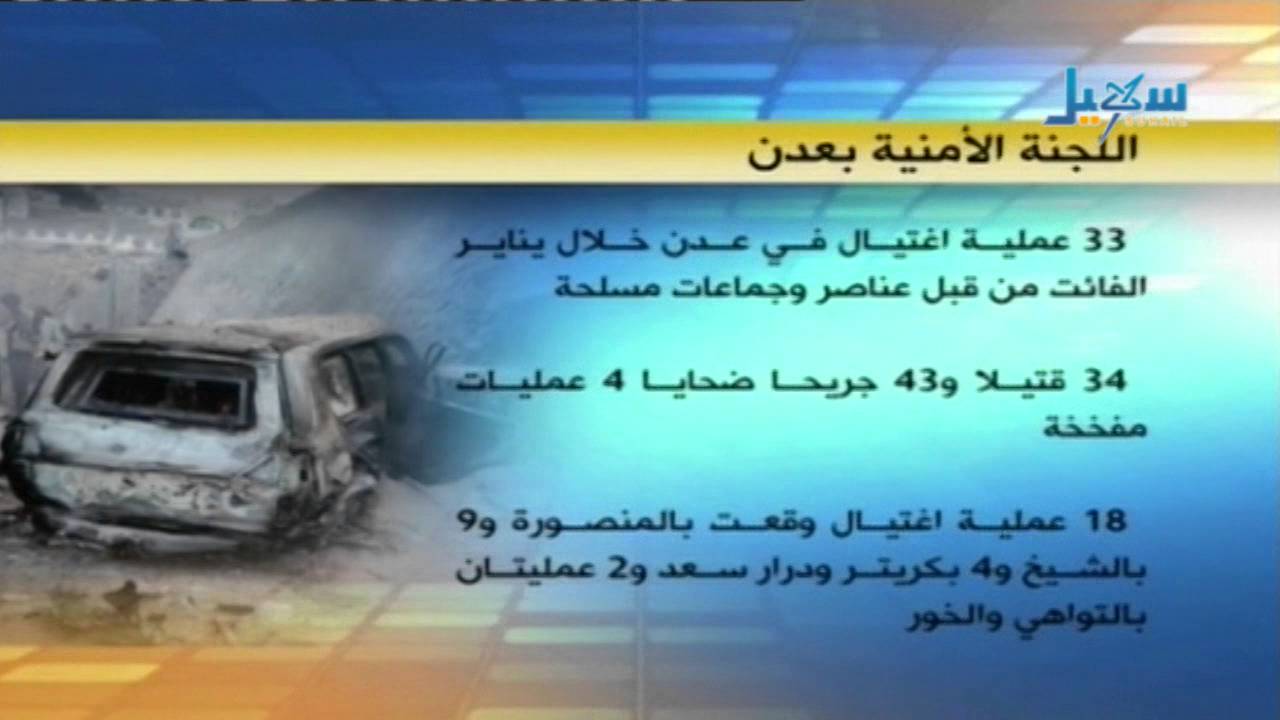 اللجنة الأمنية العليا بعدن -  مليشيا الحوثي والمخلوع تقف خلف الجرائم و الاعمال الإرهابية