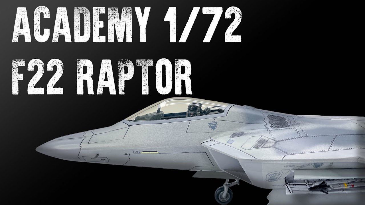 1/72 F22 Raptor - Academy