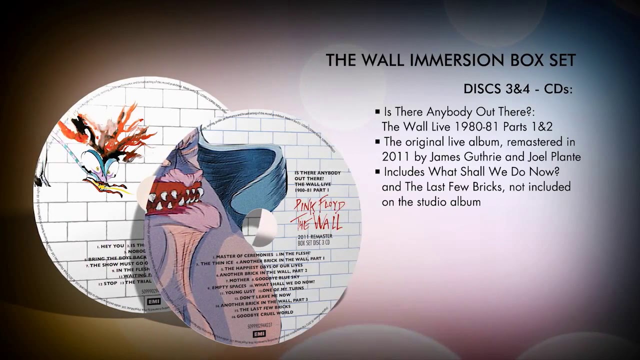 Pink Floyd The Wall Immersion Box Set