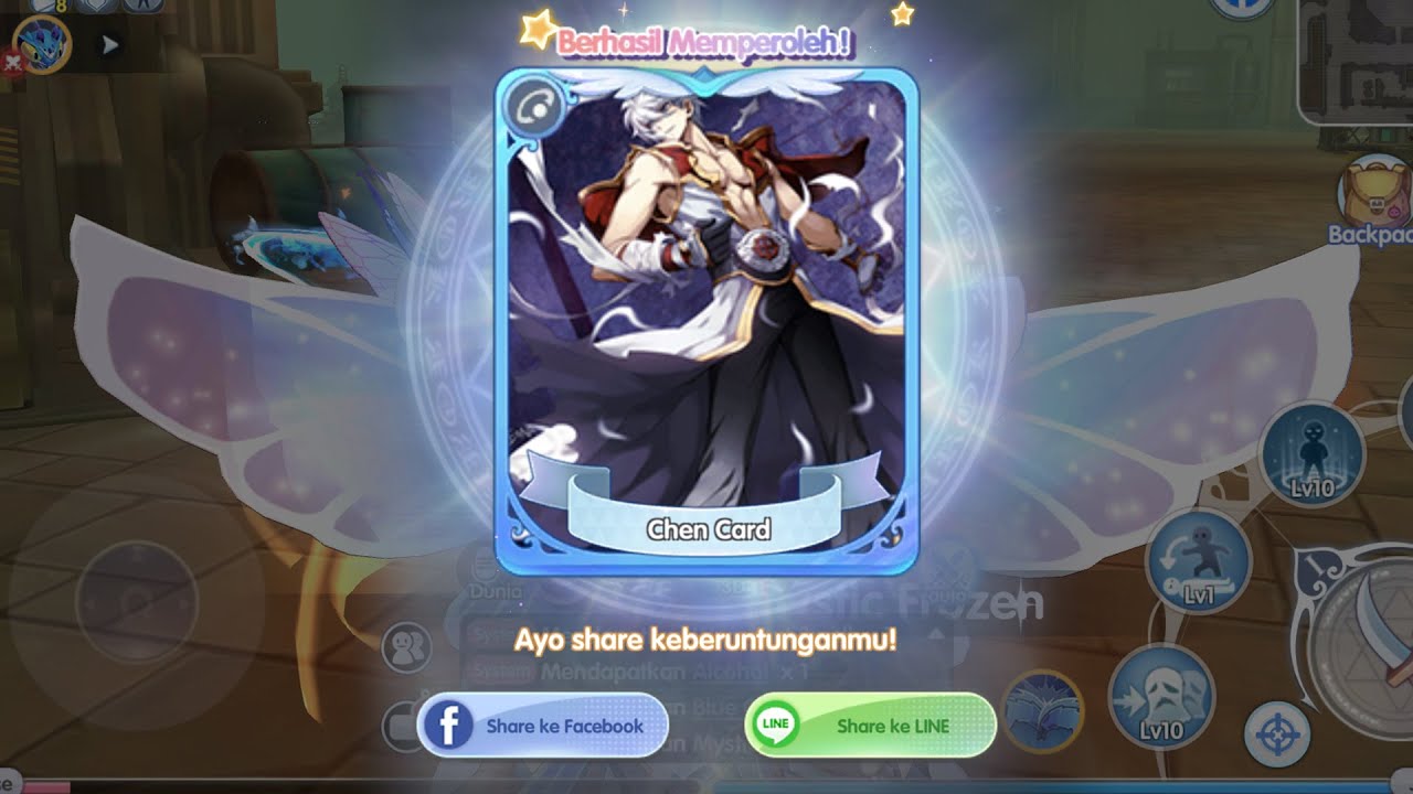 ROX KONSISTEN MANCING CARD LEGENDARY