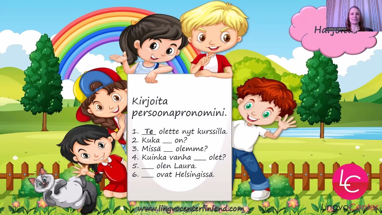 Oppitunti №3: Verbi 