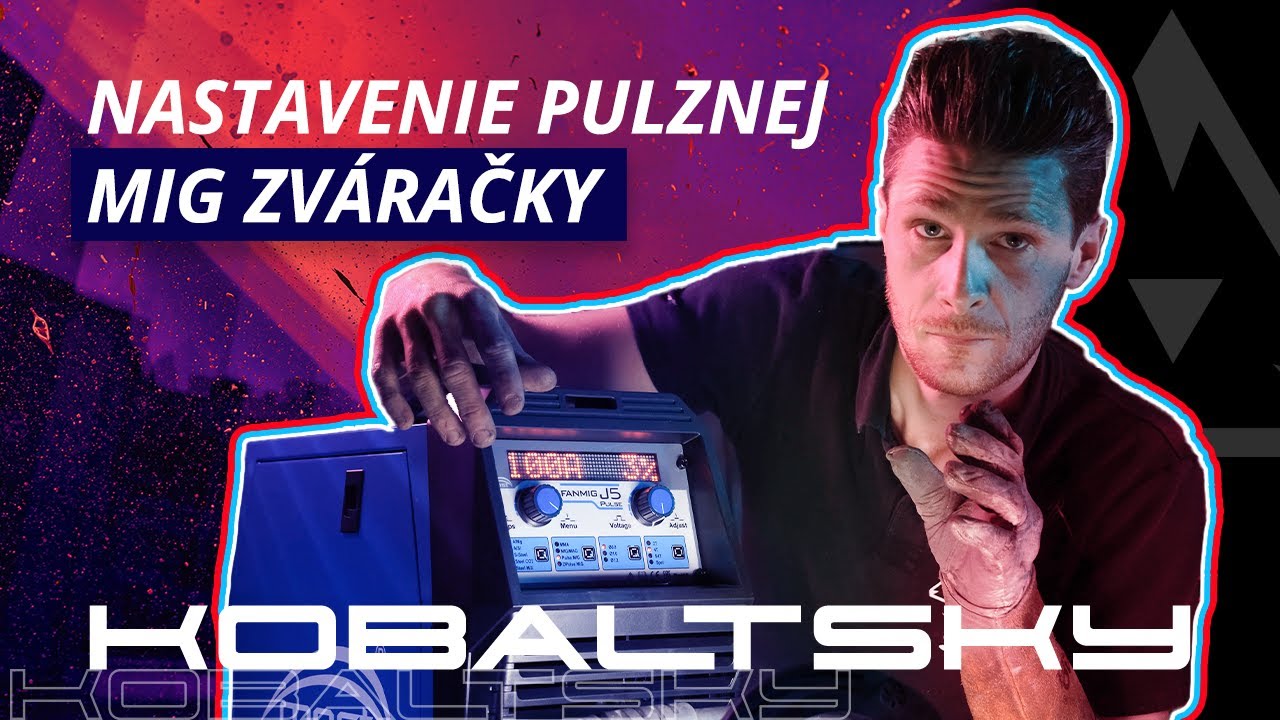 Ako nastaviť pulznú CO2 zváračku - teória a ukážka na J5 Pulse MOST