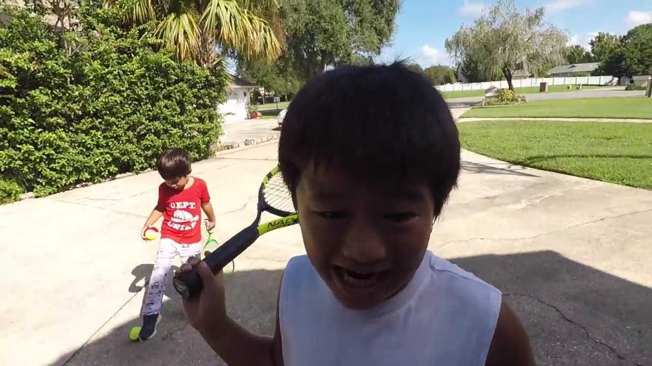 Kids Activities -Tennis time by Your kids Play Time