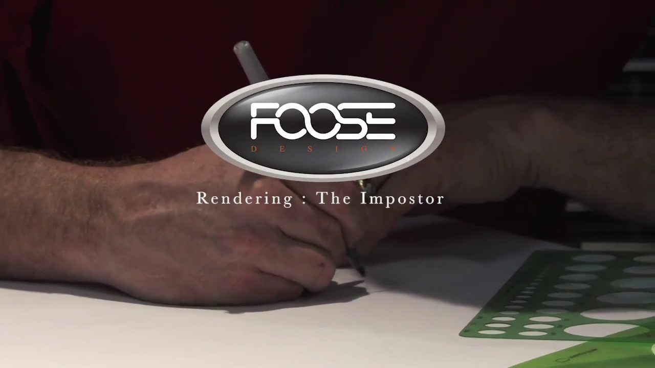 Chip Foose Rendering the 