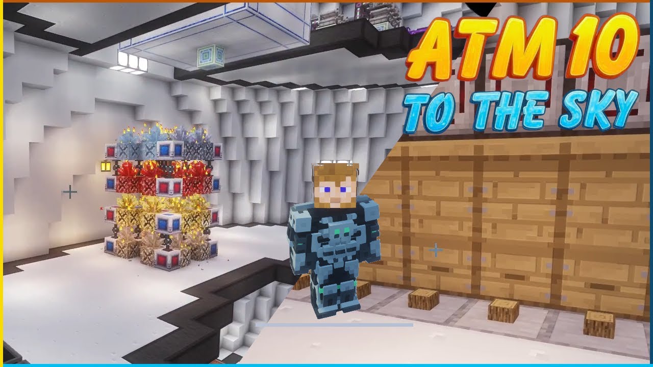 ATM10 To The Sky - Ep 31 - Getting Wood And Max GeOres!