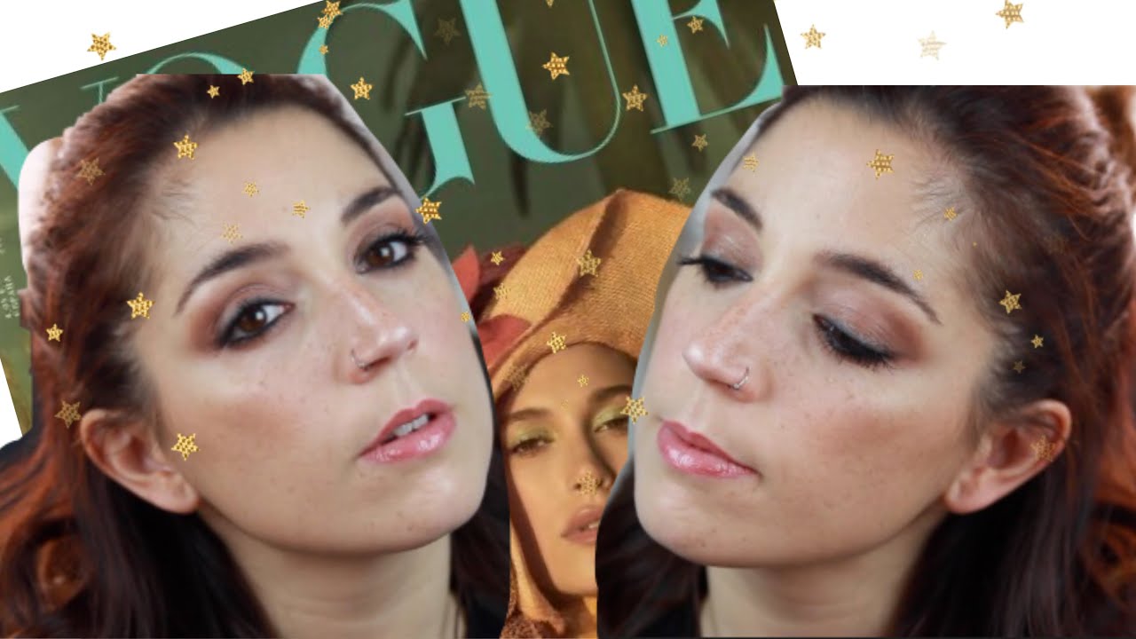 Maquillaje Inspirado en revista VOGUE mes de Marzo