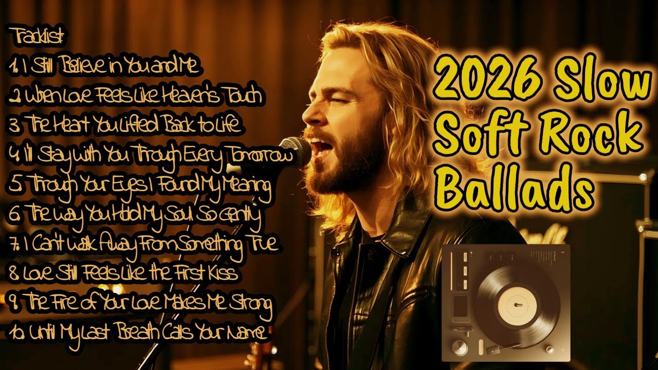 [Slow Rock Ballad 2026 Vol 5 🎧] | Ballad | Relaxing Rock | Soft Rock | Sad Rock | Piano | Enjoy