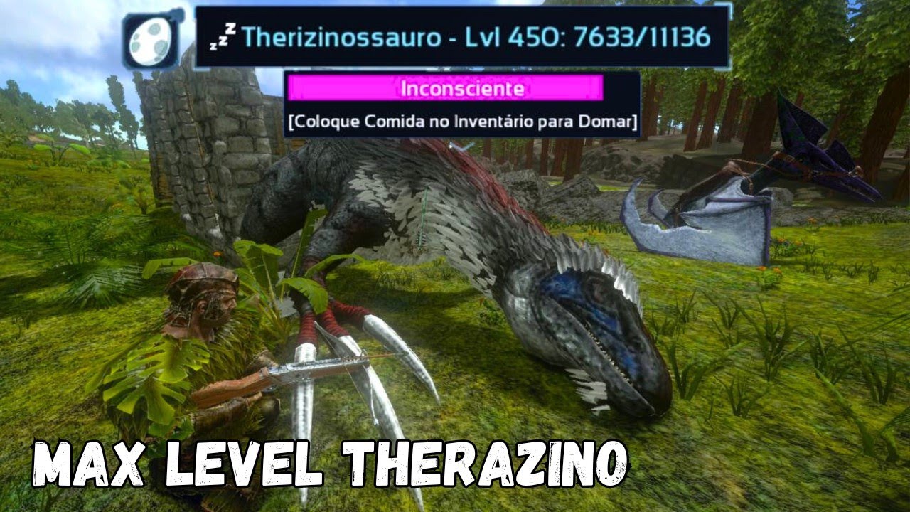 MAX LEVEL THERIZINOSAURUS TAMING!! |ARK SURVIVAL EVOLVED MOBILE
