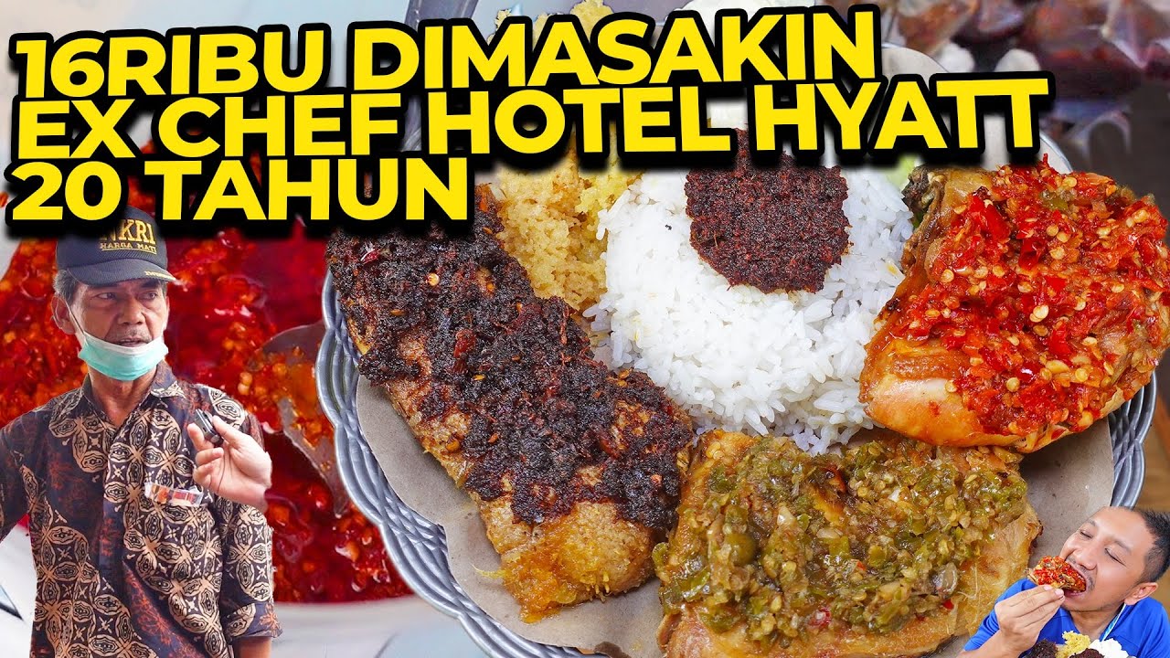 PENSIUN DINI DARI HOTEL KINI JUAL AYAM PENYET 16000 AN!!
