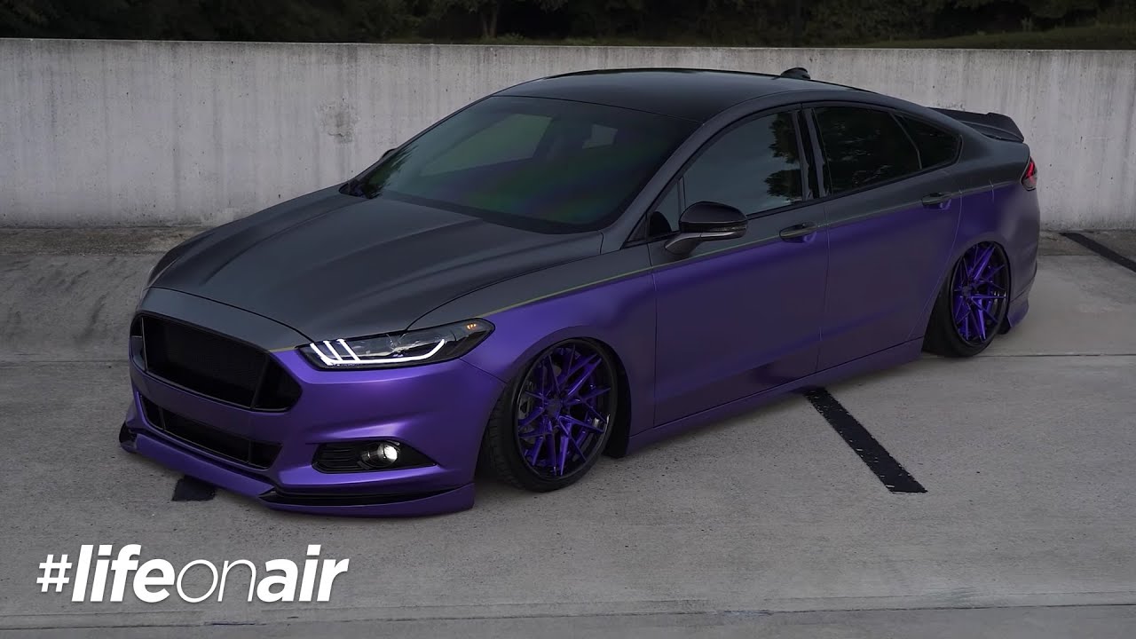 Ford Fusion on Air Suspension - #LifeOnAir
