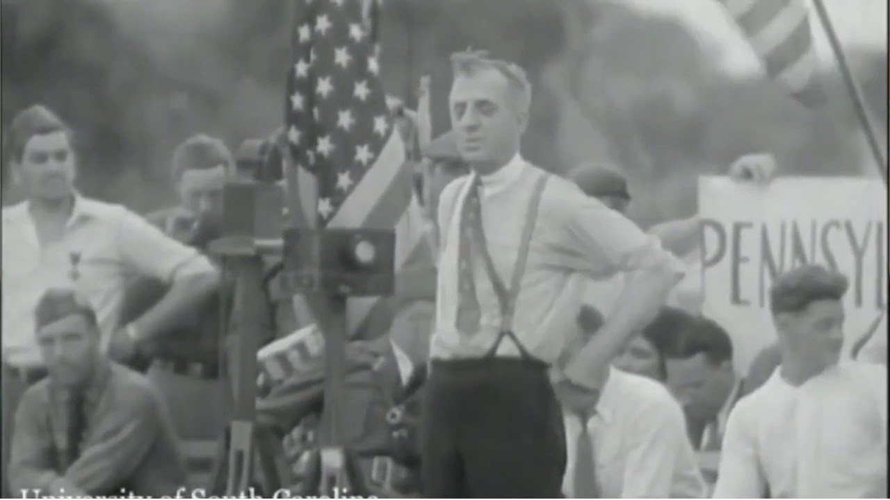 General Smedley Butler Speaks to the Veterans Bonus Army, 1932