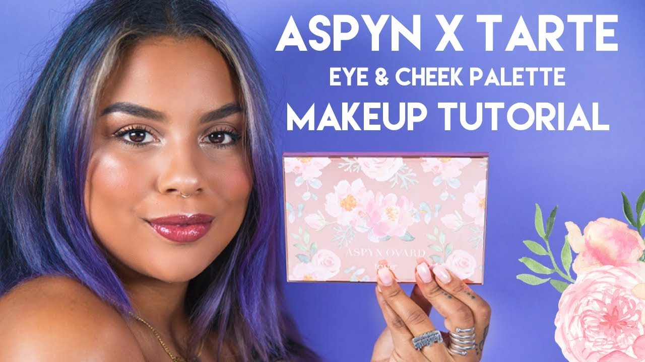 Aspyn x tarte eye & cheek palette makeup tutorial | tarte tutorials