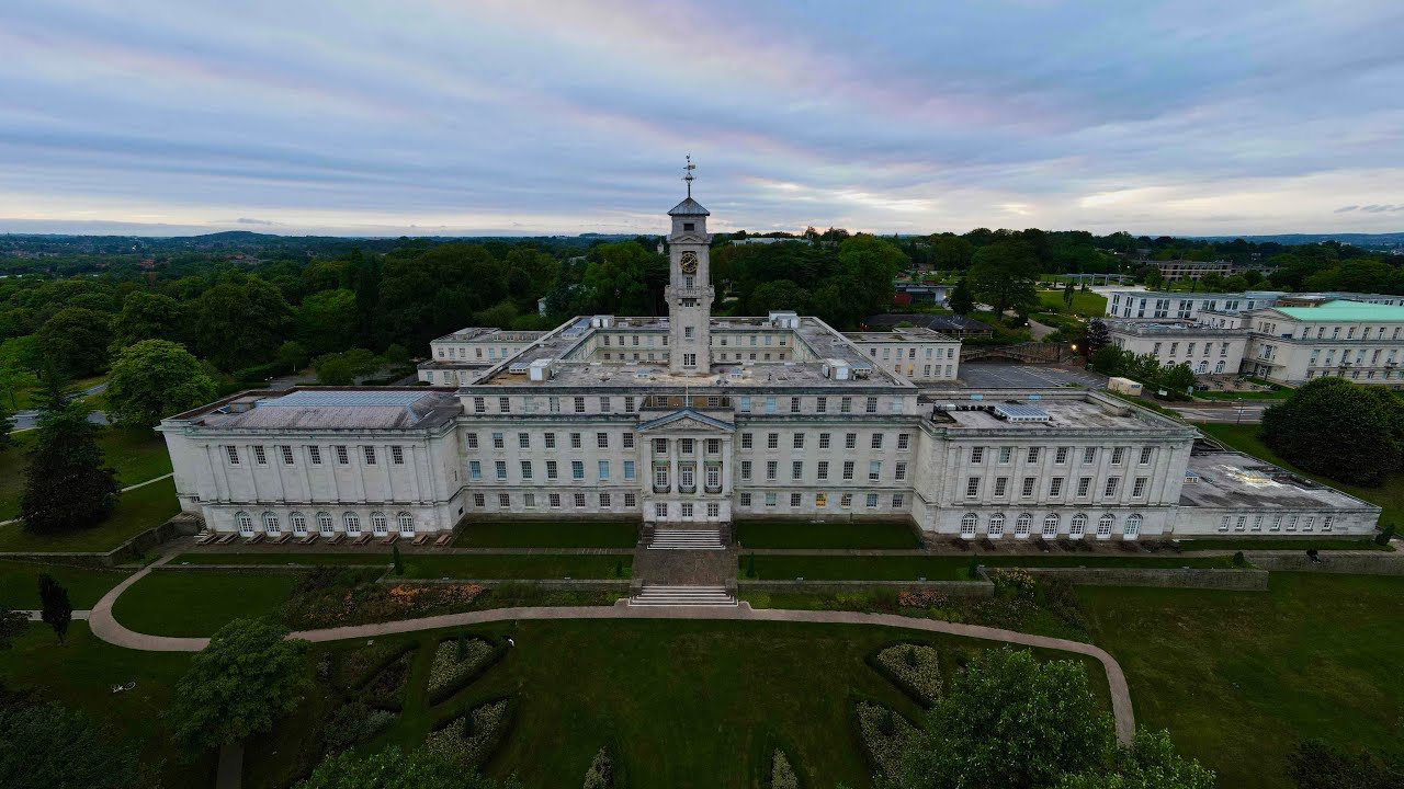 Nottingham Uni Highfields Drone flight.
