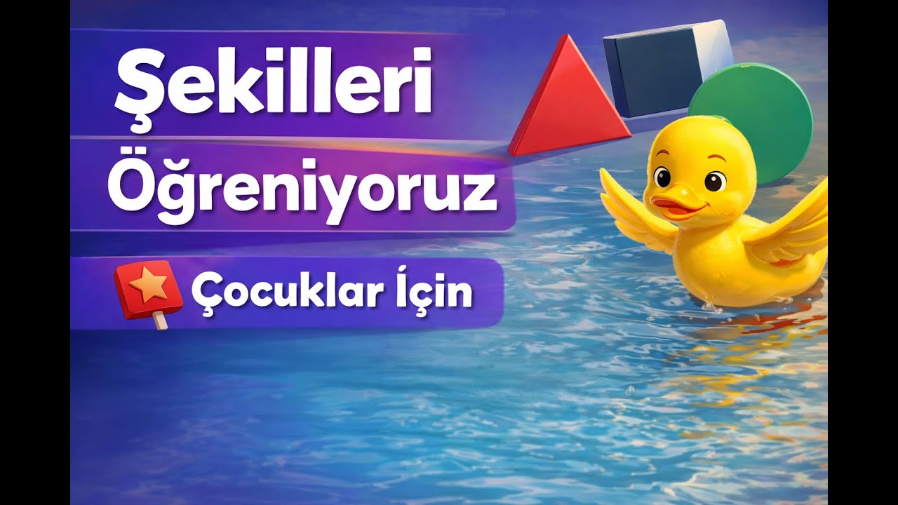 Şekilleri Öğreniyoruz 🔺⬛ | Çocuklar İçin