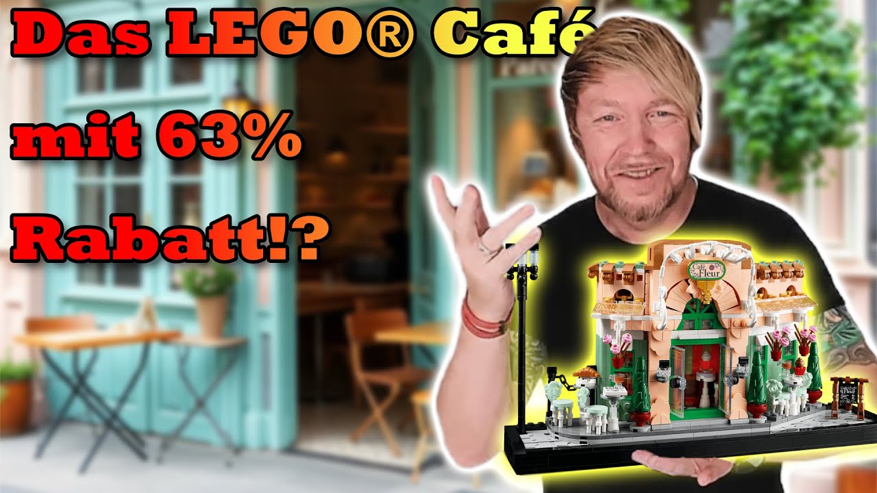 LEGO® macht auf französisch & weckt Erinnerungen. Gelungenes Set? | ICONS-französisches Cafe 10362