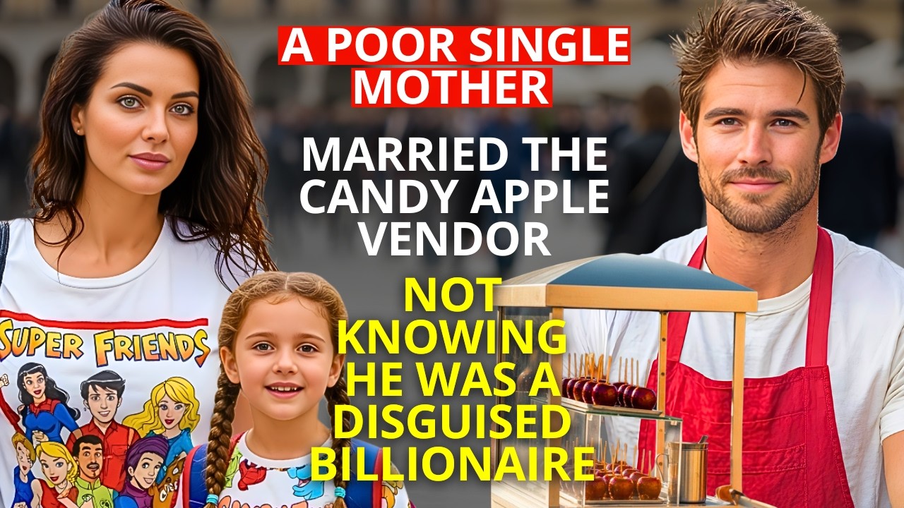 A POOR SINGLE MOTHER MARRIED THE CANDY APPLE VENDOR, NOT KNOWING HE WAS A DISGUISED BILLIONAIRE