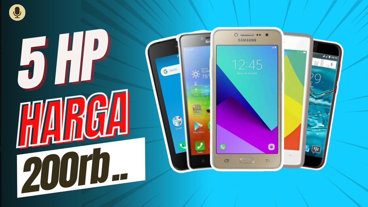 Cuma 200K..!! | 5 HP Murah Harga 200 Ribuan terbaik DI Awal Tahun 2024 Rekomendasi Gadget Inside