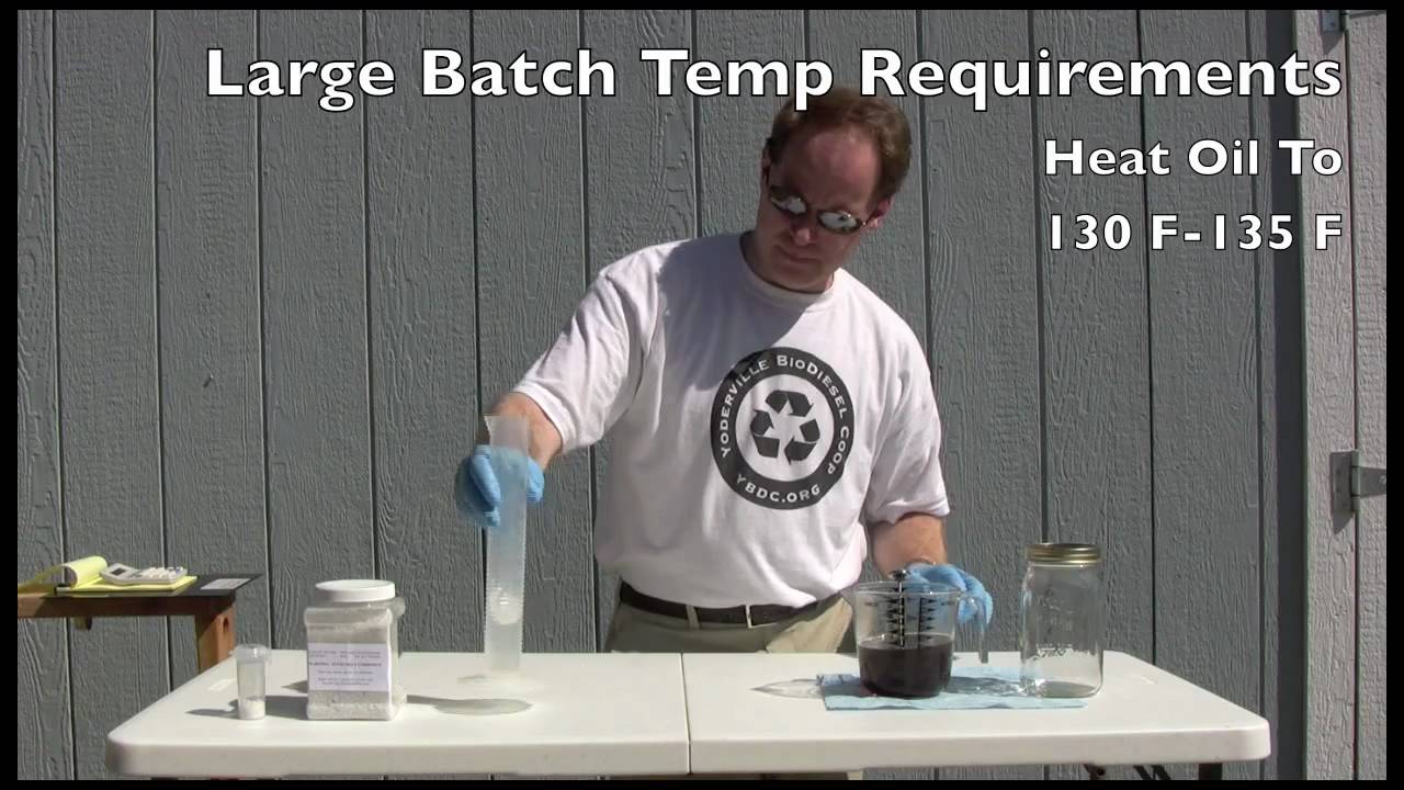 Making Biodiesel From Waste Vegetable Oil | Utah Biodiesel Supply