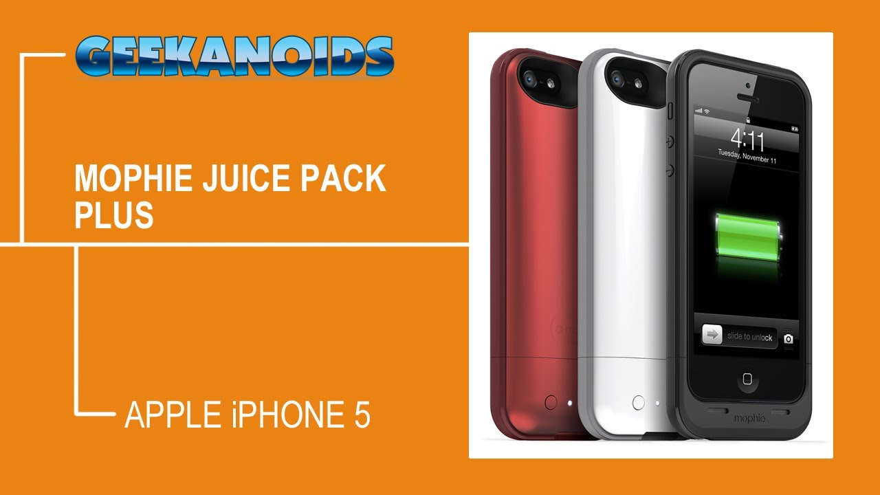 Mophie Juice Pack Plus для Apple iPhone 5