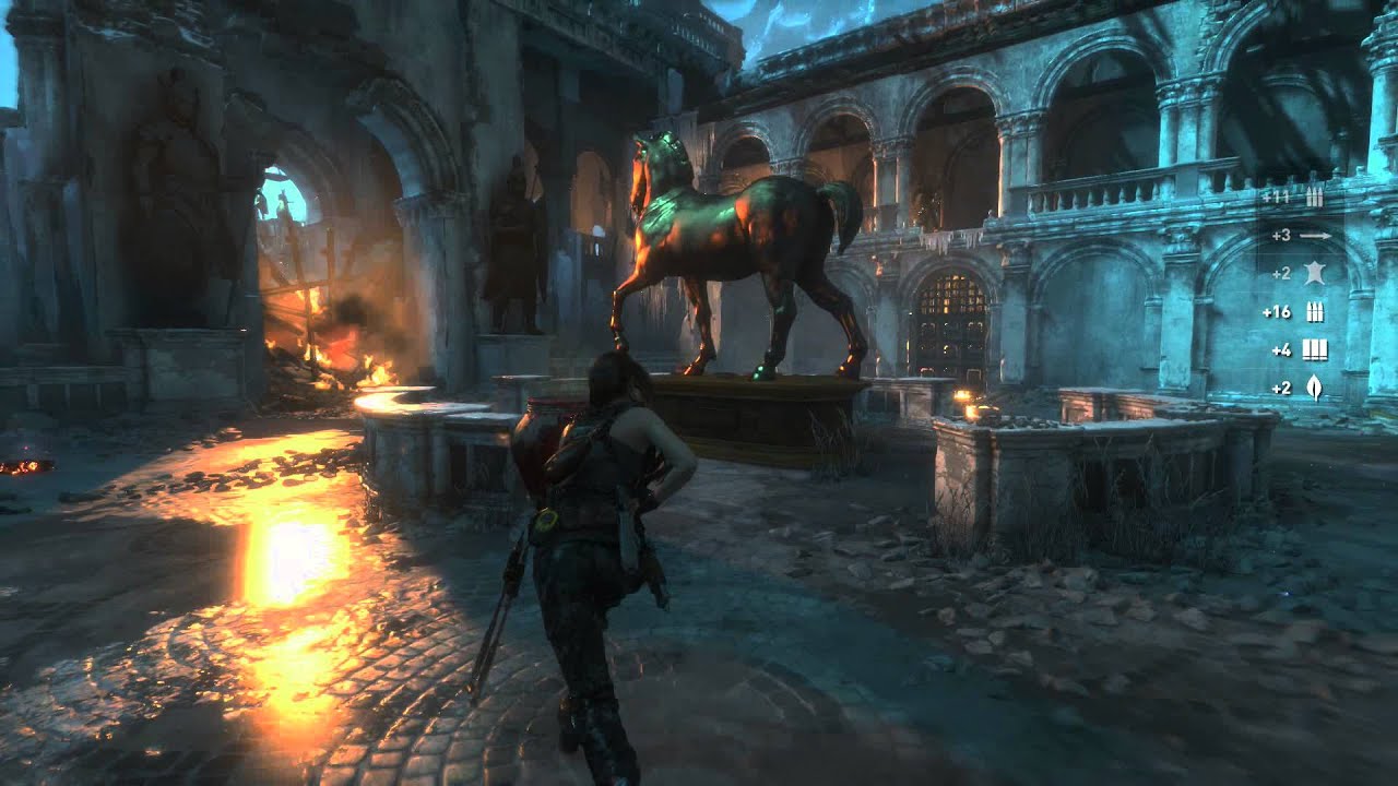 Rise of the Tomb Raider-Insane action in Survival Mode 1080p