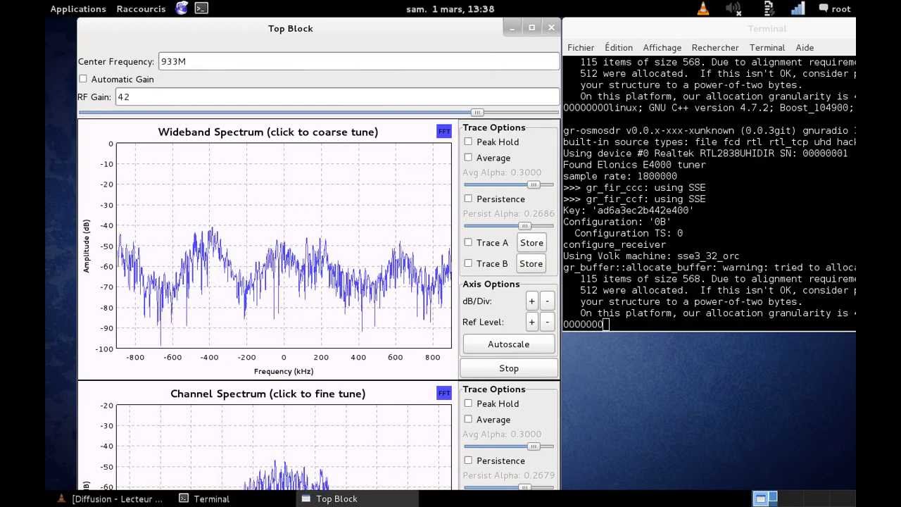 RTL-SDR decode GSM - E-GSM