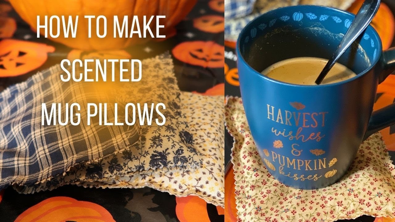 DIY Scented Mug Coasters || How to make Fall scented coasters #firewifelife #scentedcoasters #diy